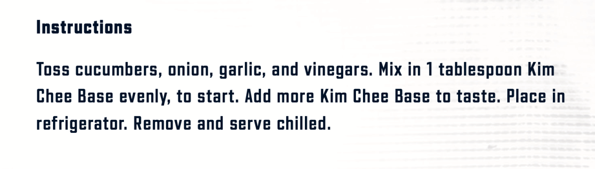 Recipe